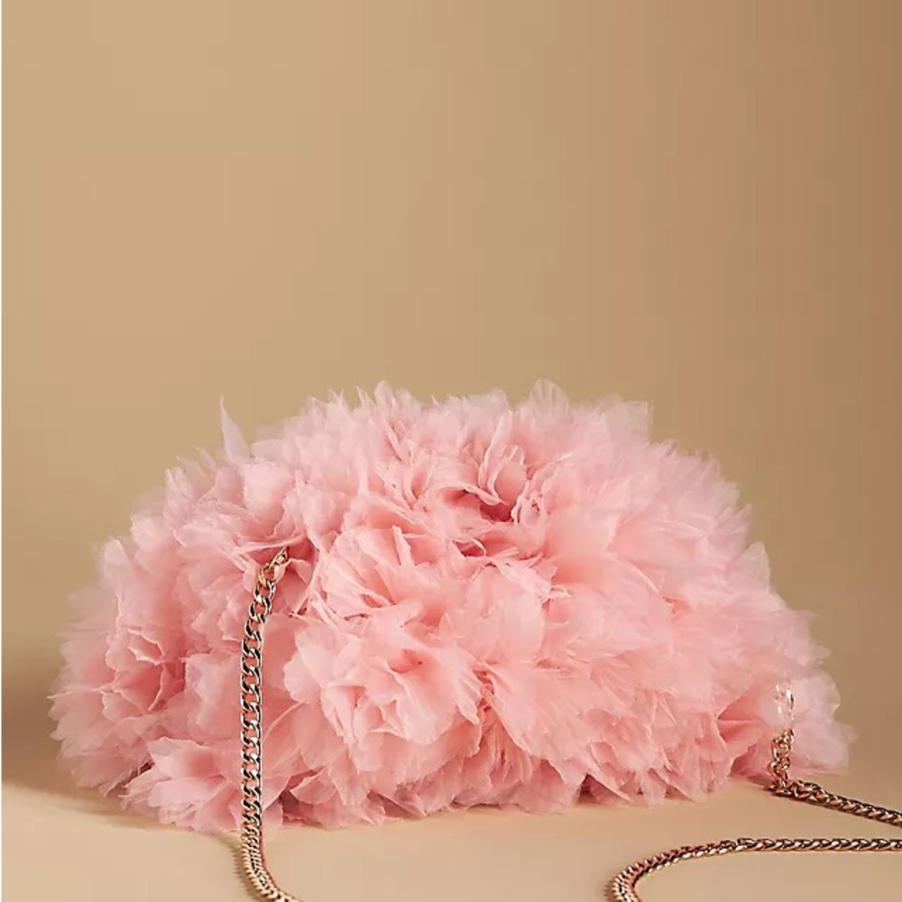 Anthropologie Frankie Mini Clutch - pop floral edition